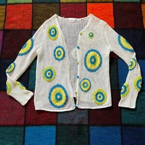 Vintage 90s / Y2K Crochet Cardigan